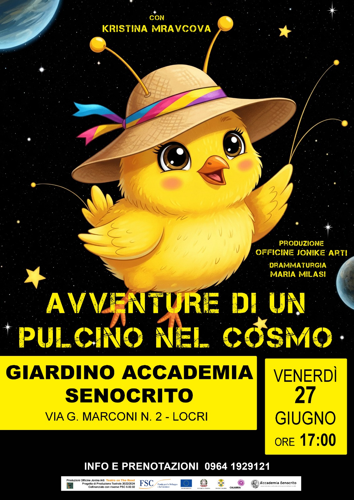 AVVENTURE DI UN PULCINO NEL COSMO
