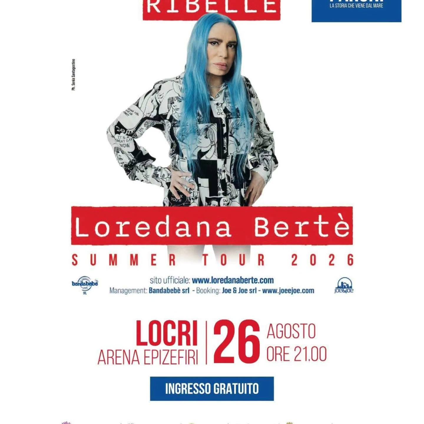 LUCE SUI PARCHI-LOREDANA BERTE’-RIBELLE